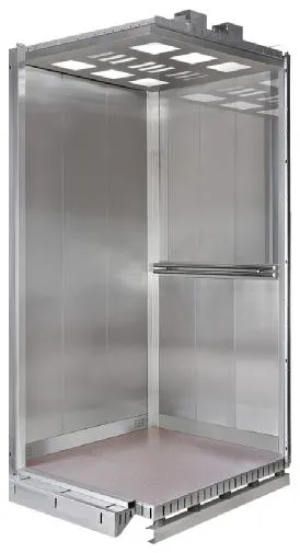 UR: Cab-03 — Brushed stainless with polished corners